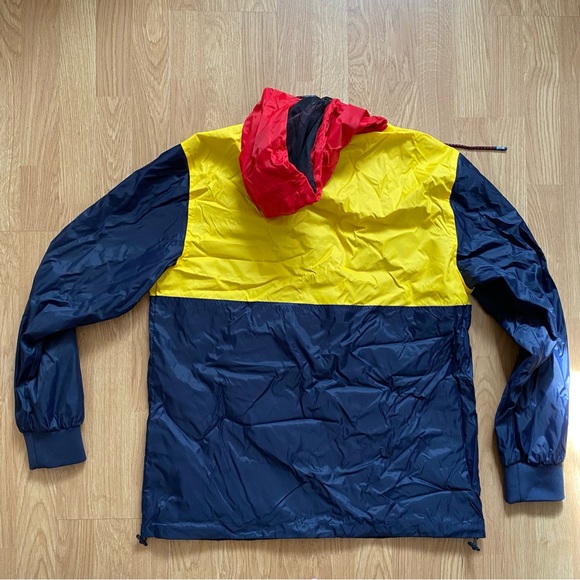 Le TIGRE ½ zip pullover windbreaker jacket Large Retro - Picture 7 of 9